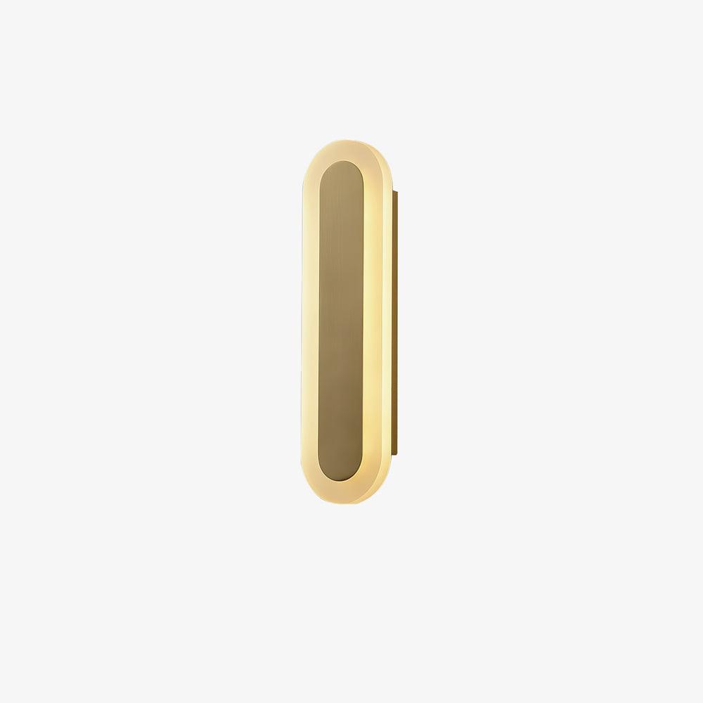 Candeeiro de parede de latão minimalista moderno Solanelle