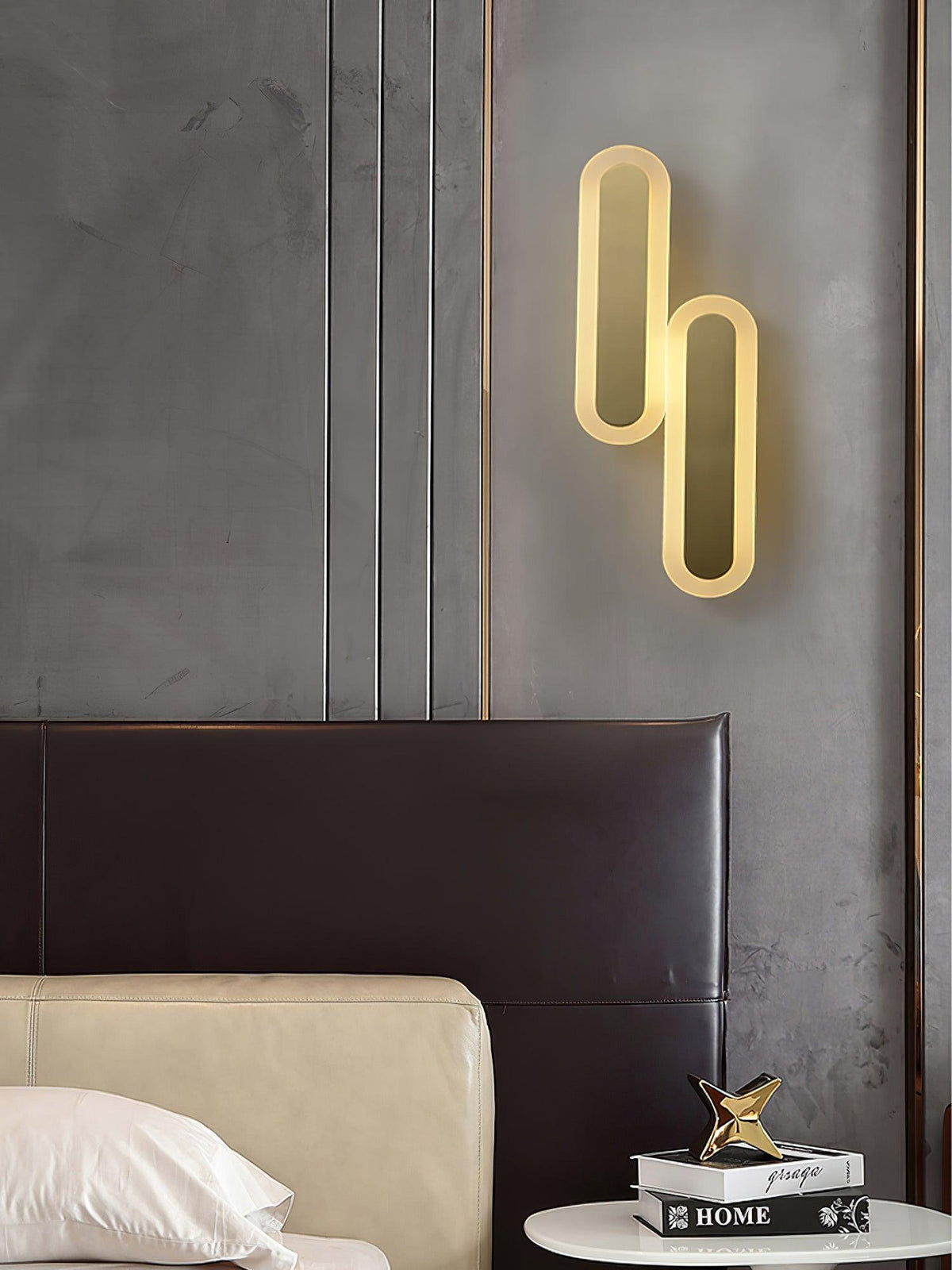 Candeeiro de parede de latão minimalista moderno Solanelle