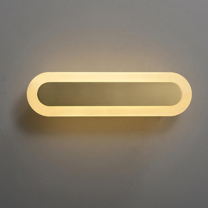 Candeeiro de parede de latão minimalista moderno Solanelle