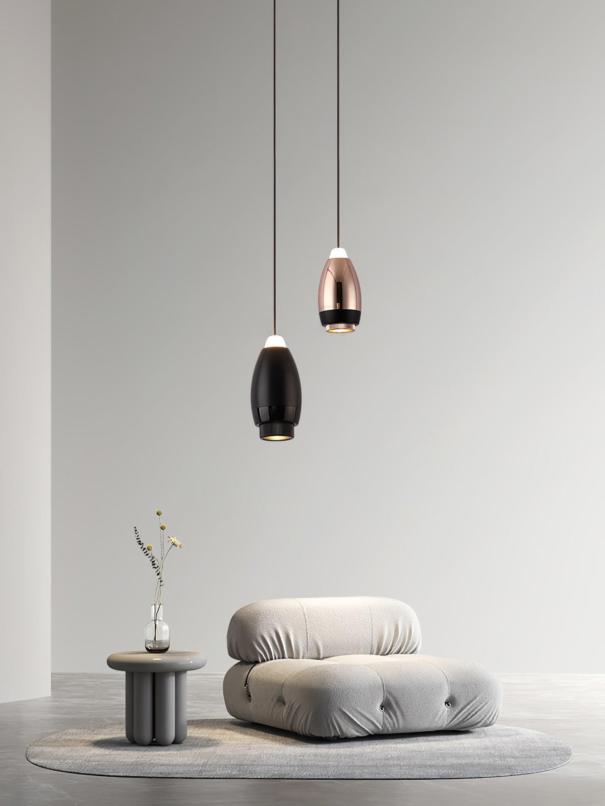Moderne pendellampe Dawson