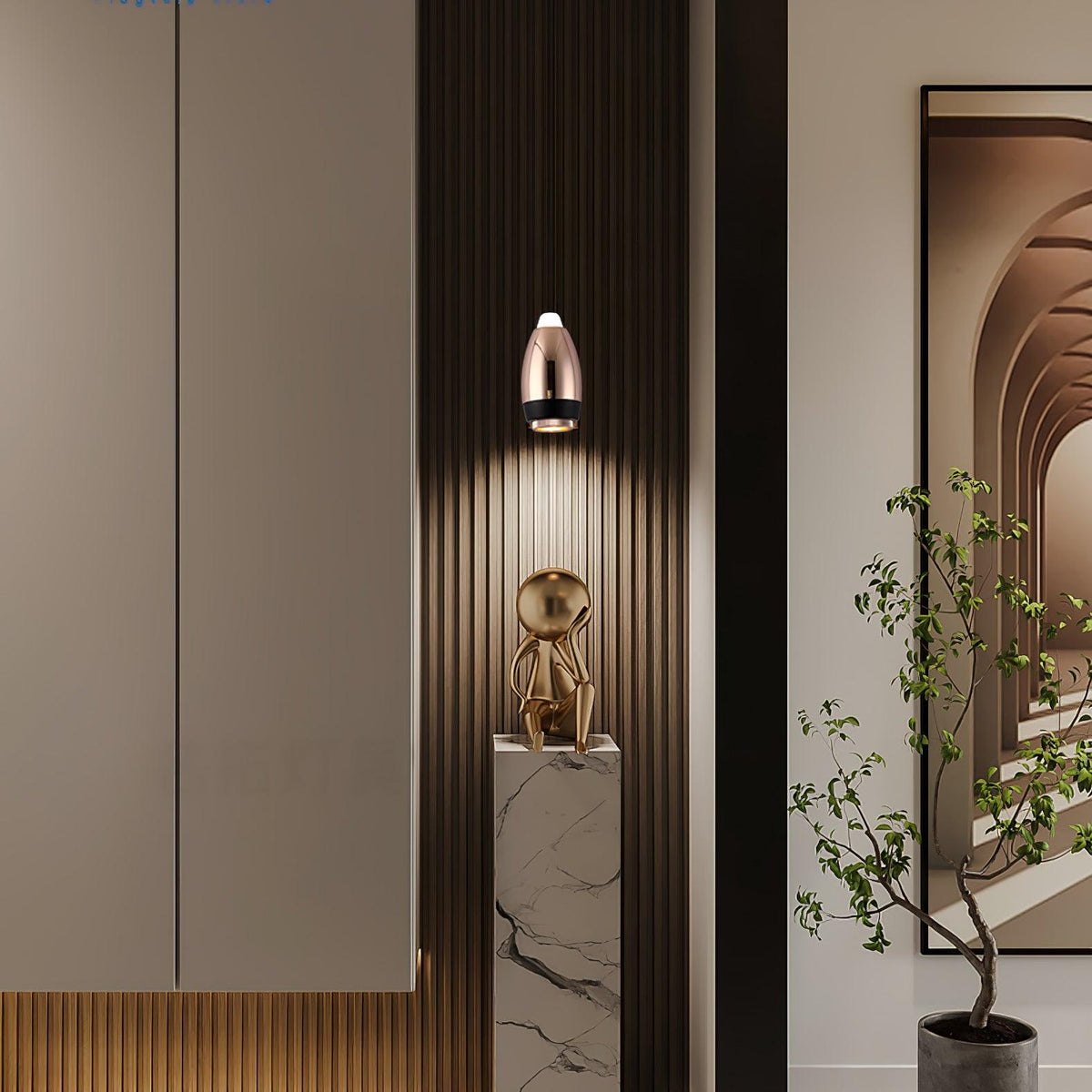 Moderne pendellampe Dawson