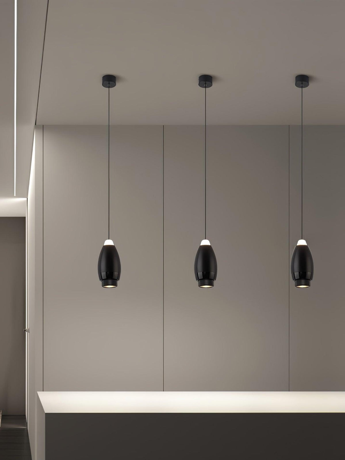 Moderne pendellampe Dawson