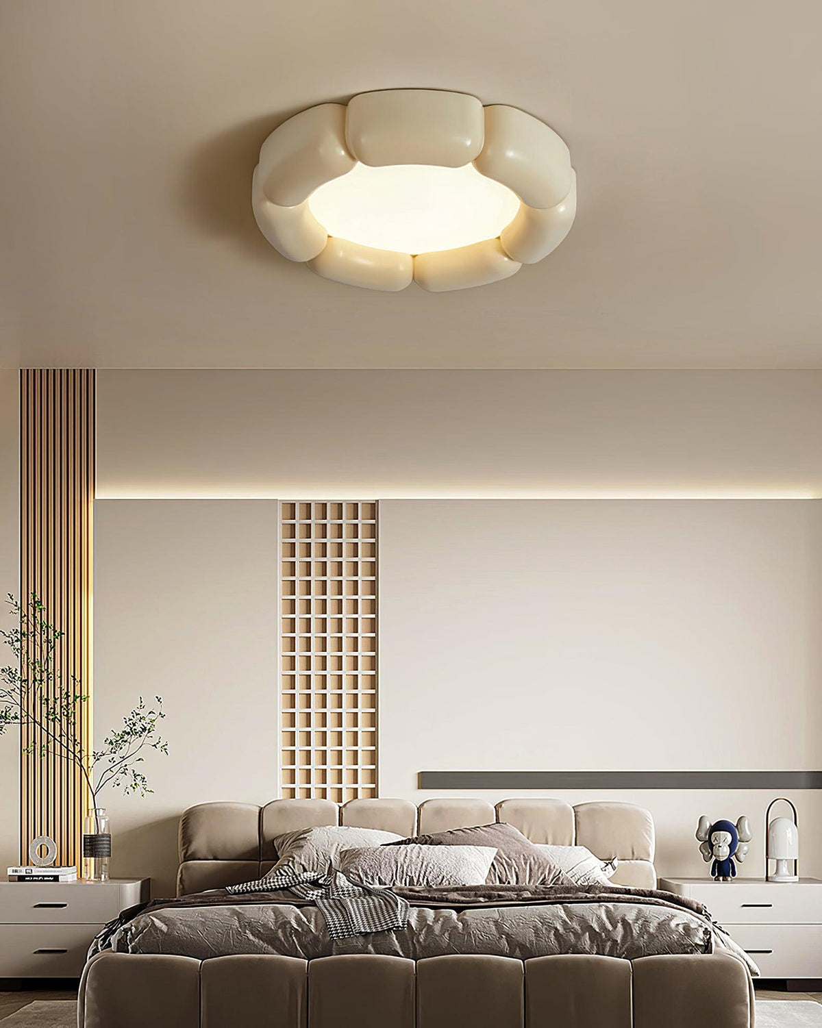 Cuveneth-loftslampe i resin