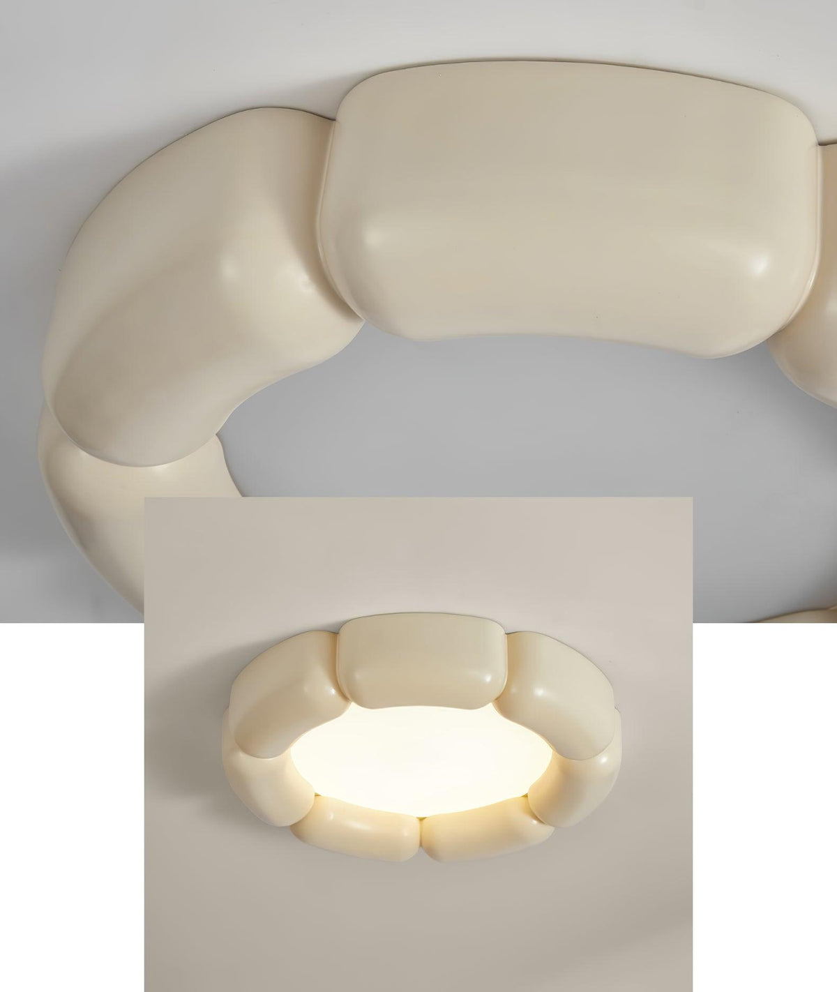 Cuveneth-loftslampe i resin