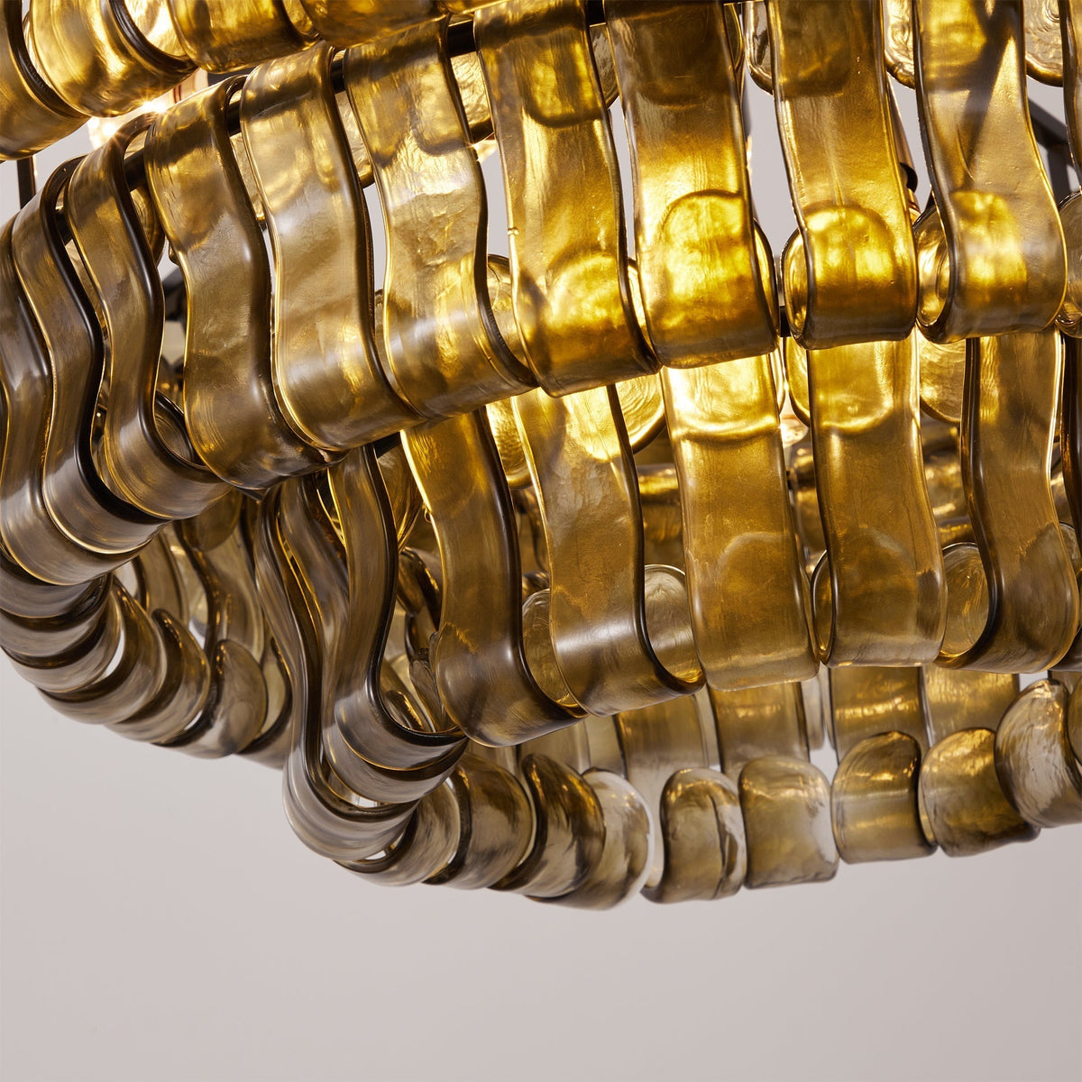 Candeeiro de teto de lustre redondo Venetia