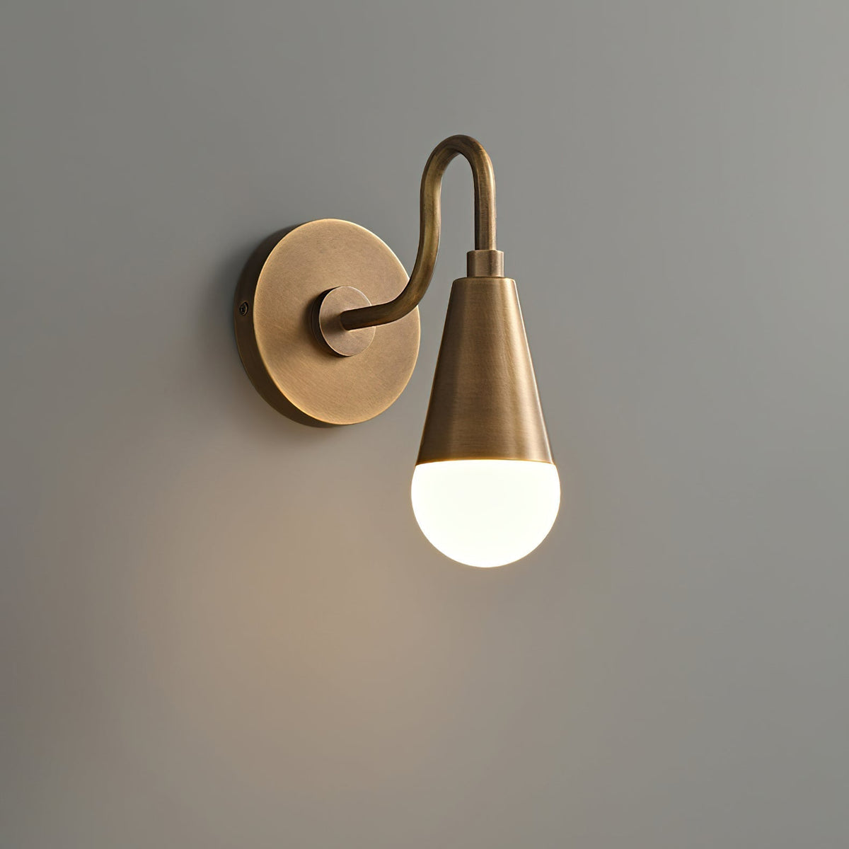 Velanelle svanhalsvägglampa