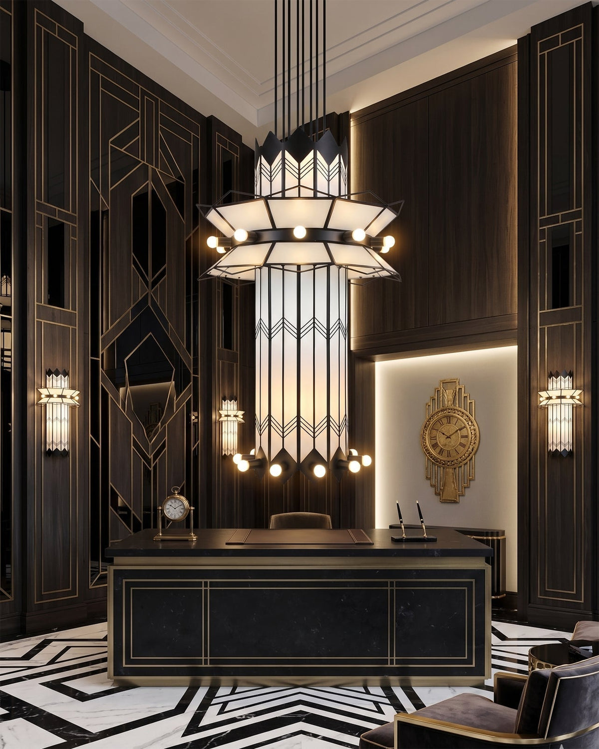 Lustre em camadas Aethel