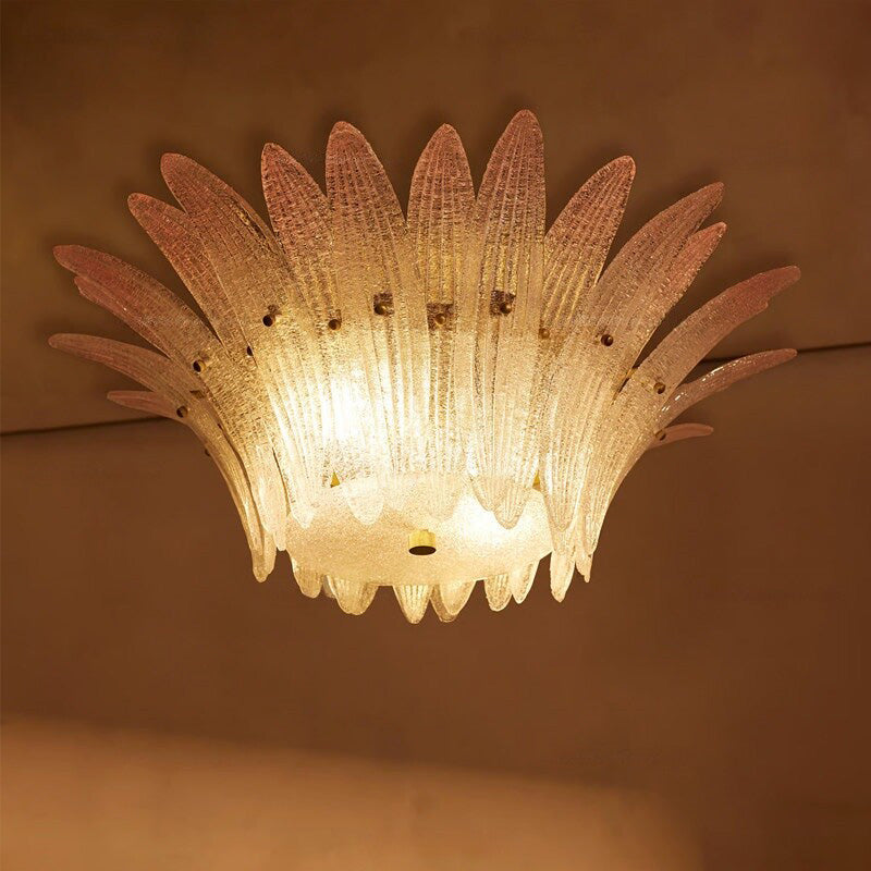 Treviso loftslampe med kronbladsdesign