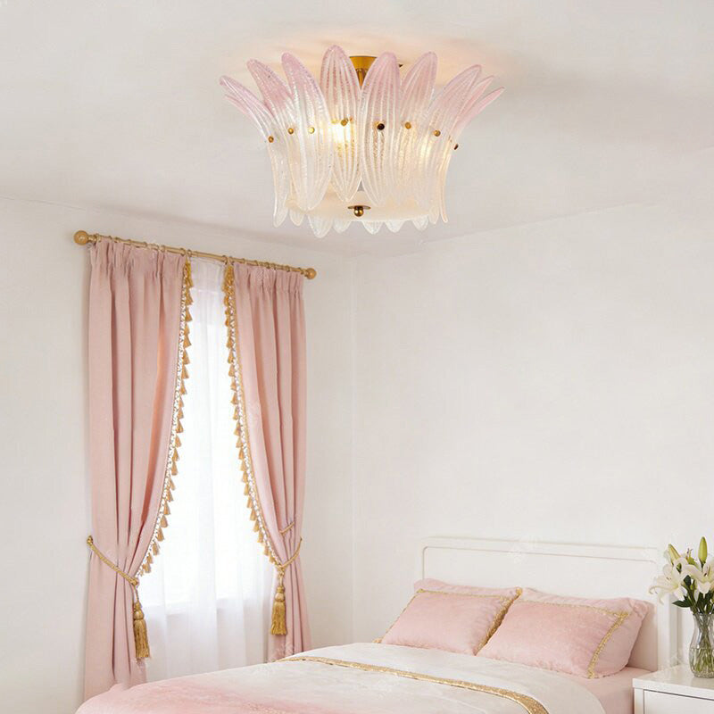 Treviso loftslampe med kronbladsdesign