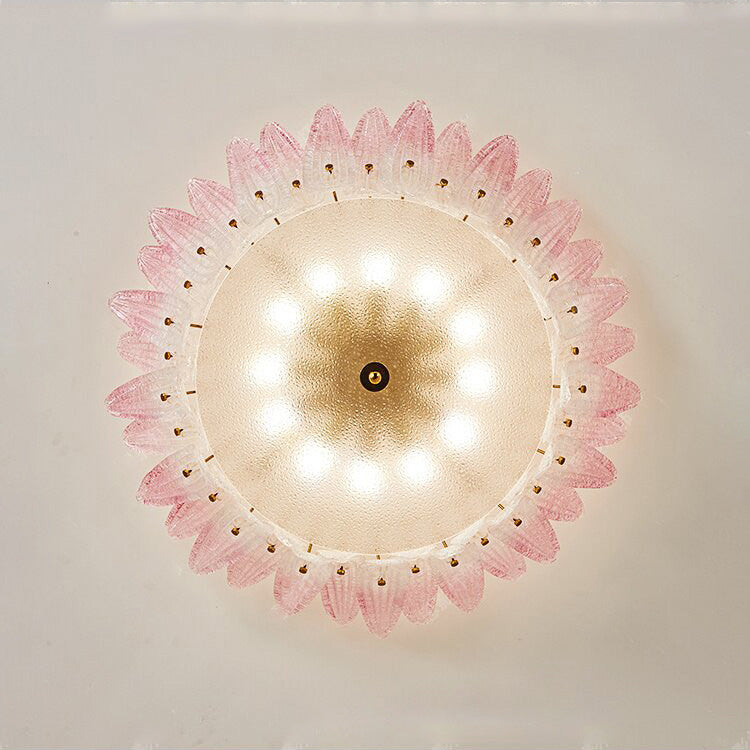 Treviso loftslampe med kronbladsdesign
