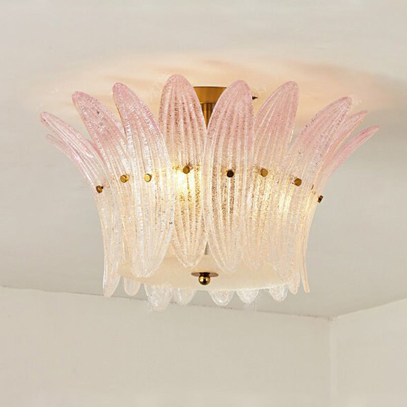 Treviso loftslampe med kronbladsdesign