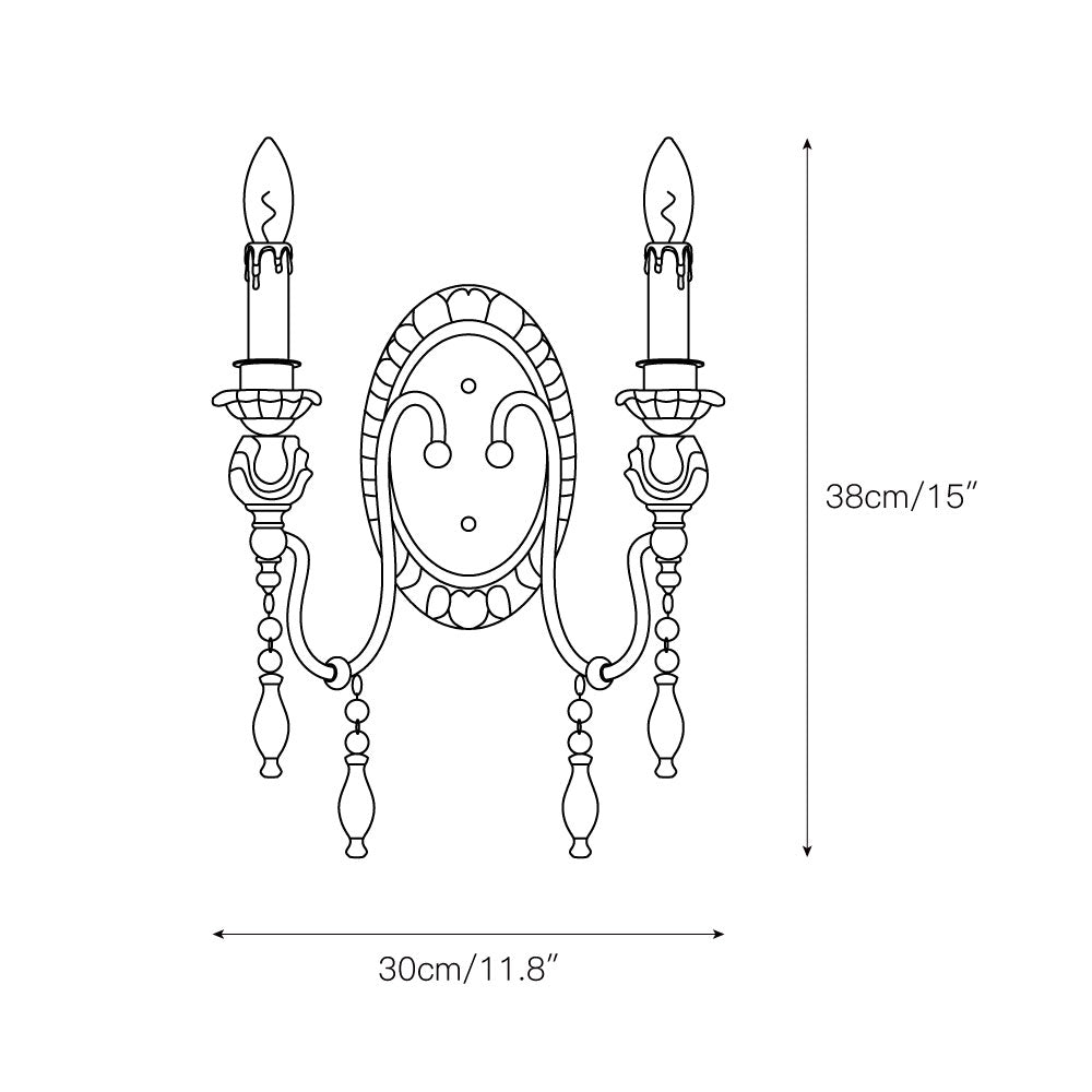 Terialaria vägglampa