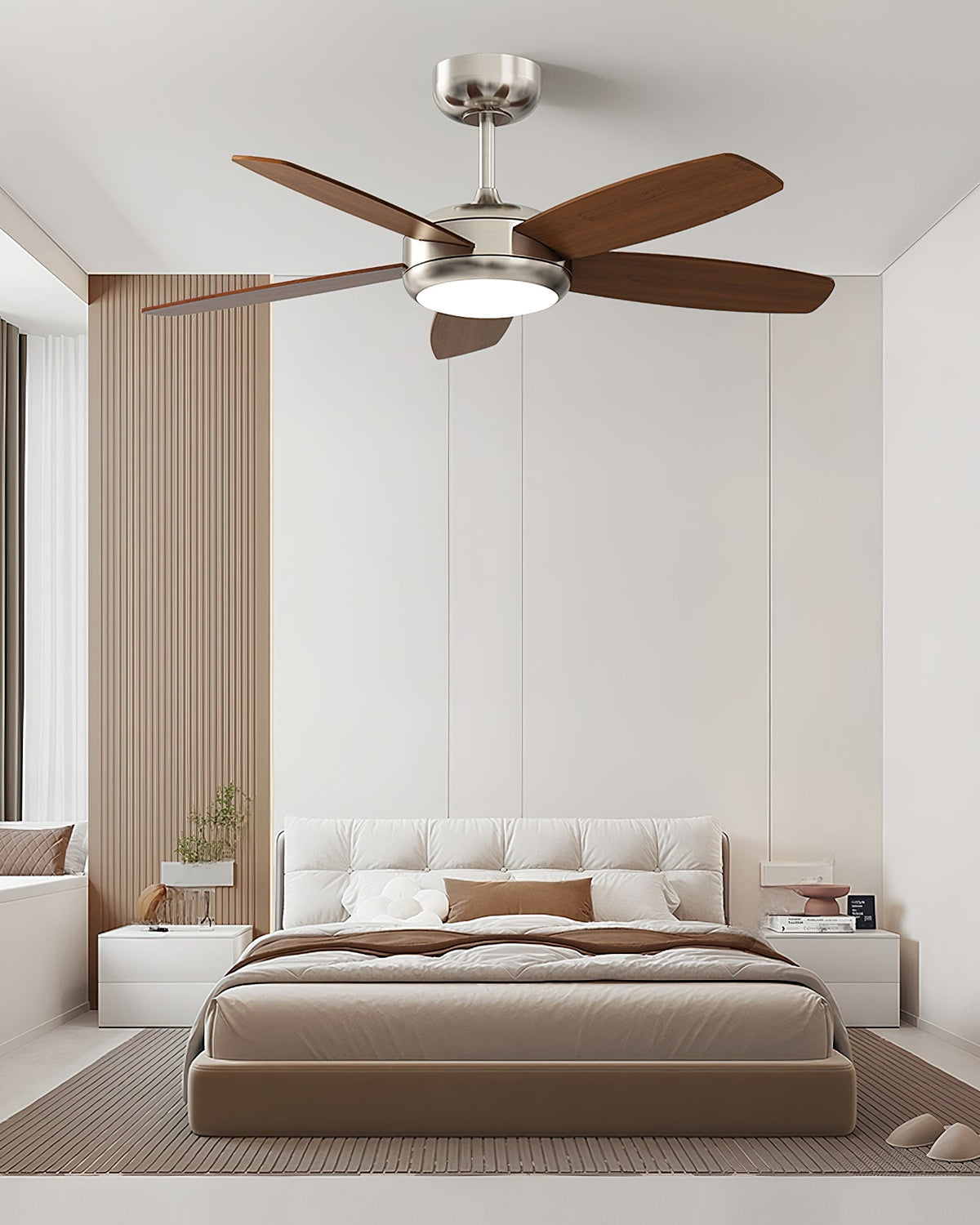 Clive-loftslampe med ventilator