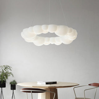 Quinn Modern Design LED Pendellampor/Taklampor Metall Vit Sovrum