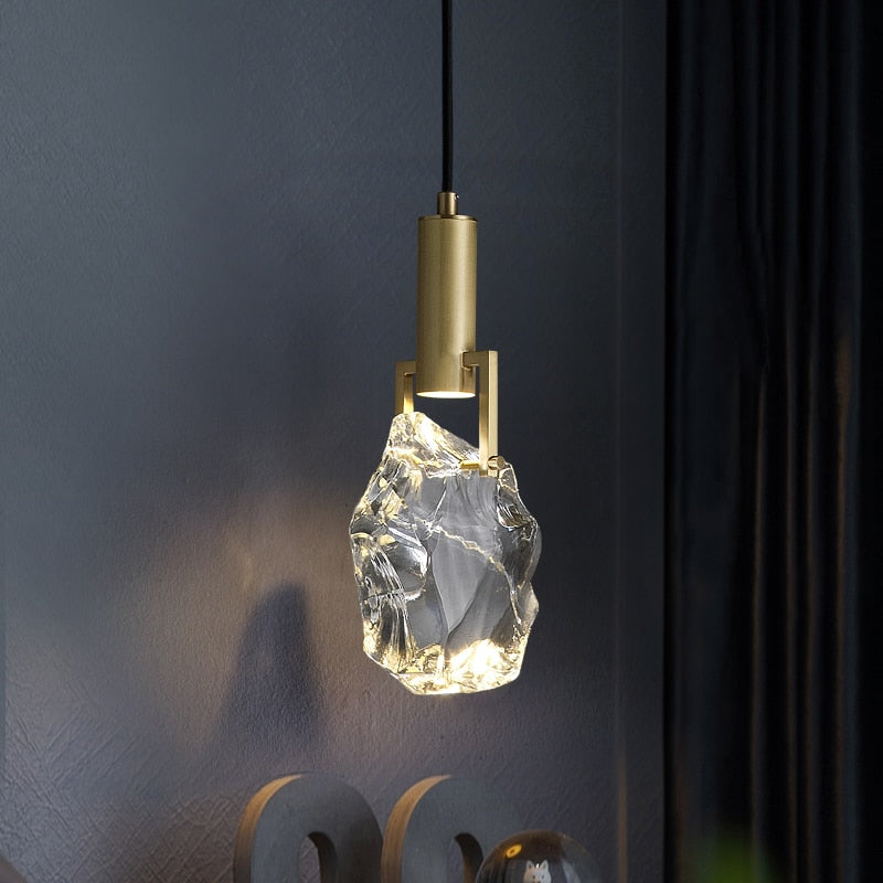 Drop Crystal Pendant Light