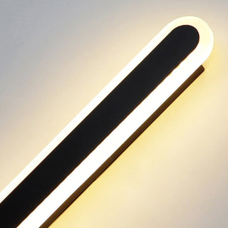 Edge Modern Design Metall Akryl LED Vägglampa Vardagsrum Matsal Utomhus