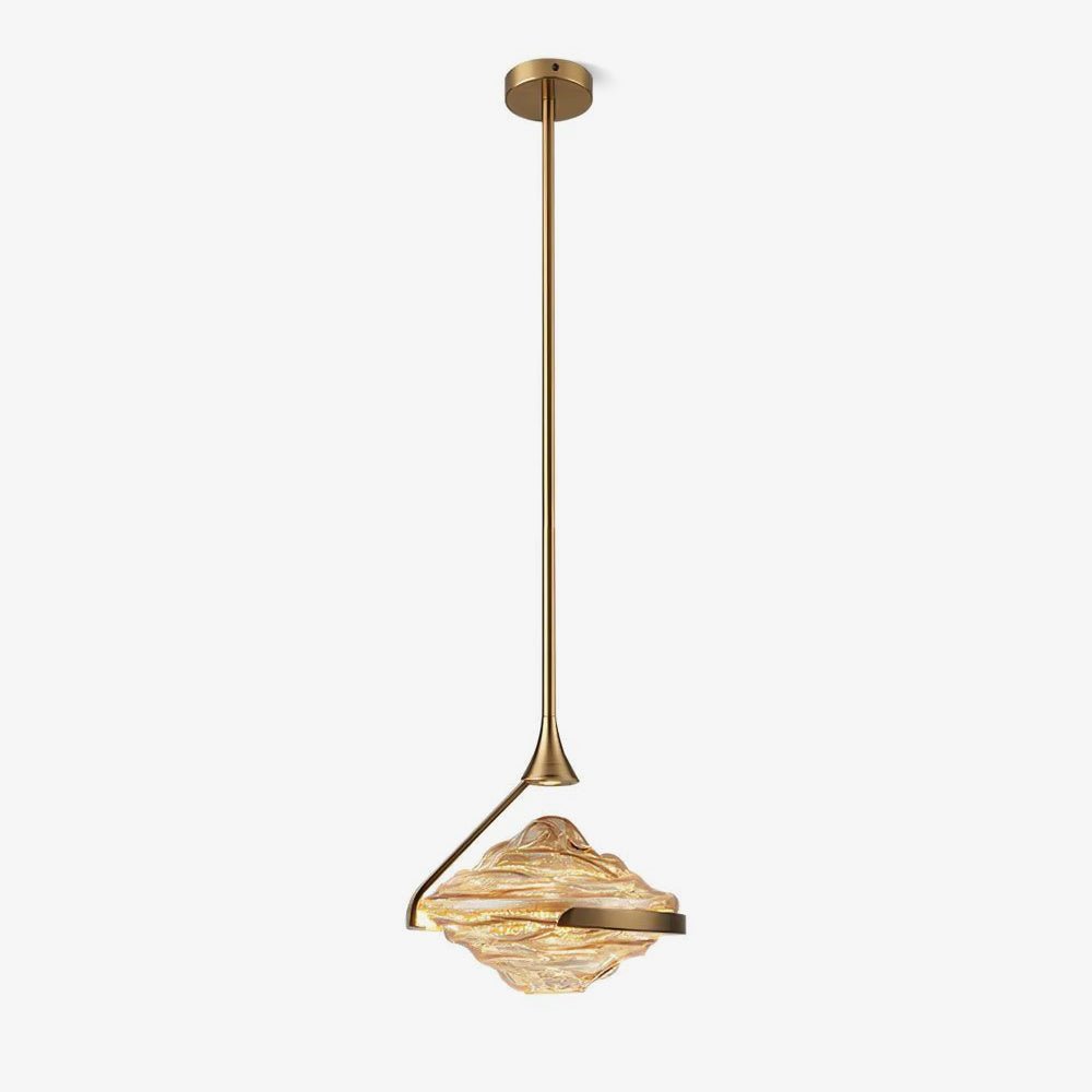 Elyarette pendellampa med diamantkristall