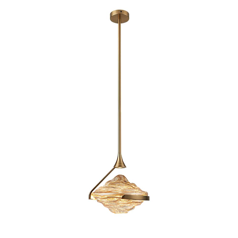 Elyarette pendellampa med diamantkristall