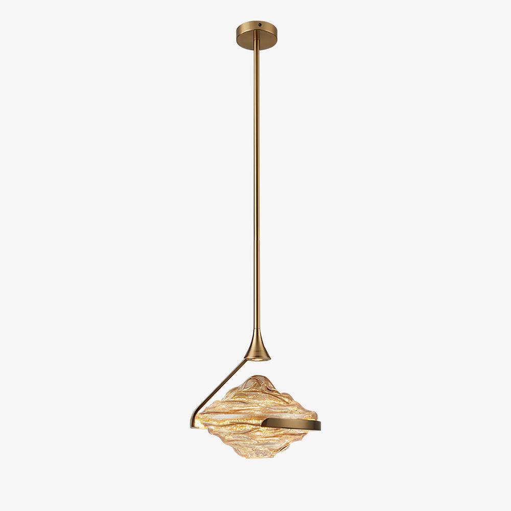 Elyarette pendellampa med diamantkristall