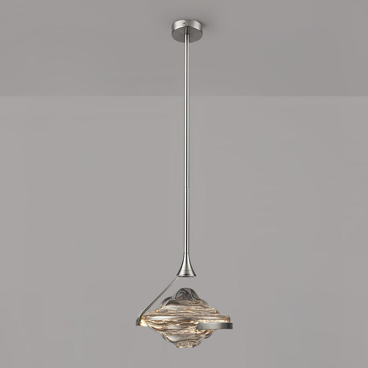 Elyarette pendellampa med diamantkristall