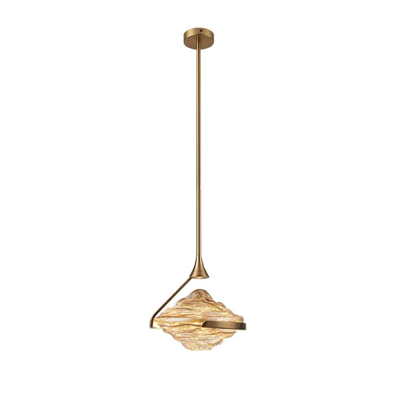 Elyarette pendellampa med diamantkristall