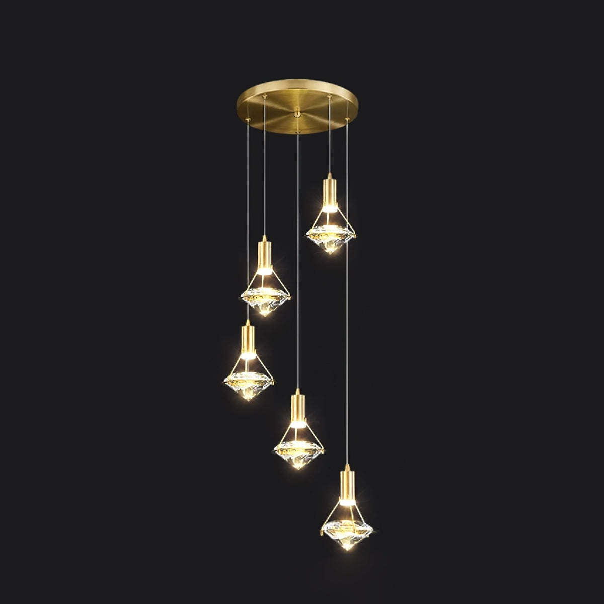 Nemorin Diamond-pendellampe