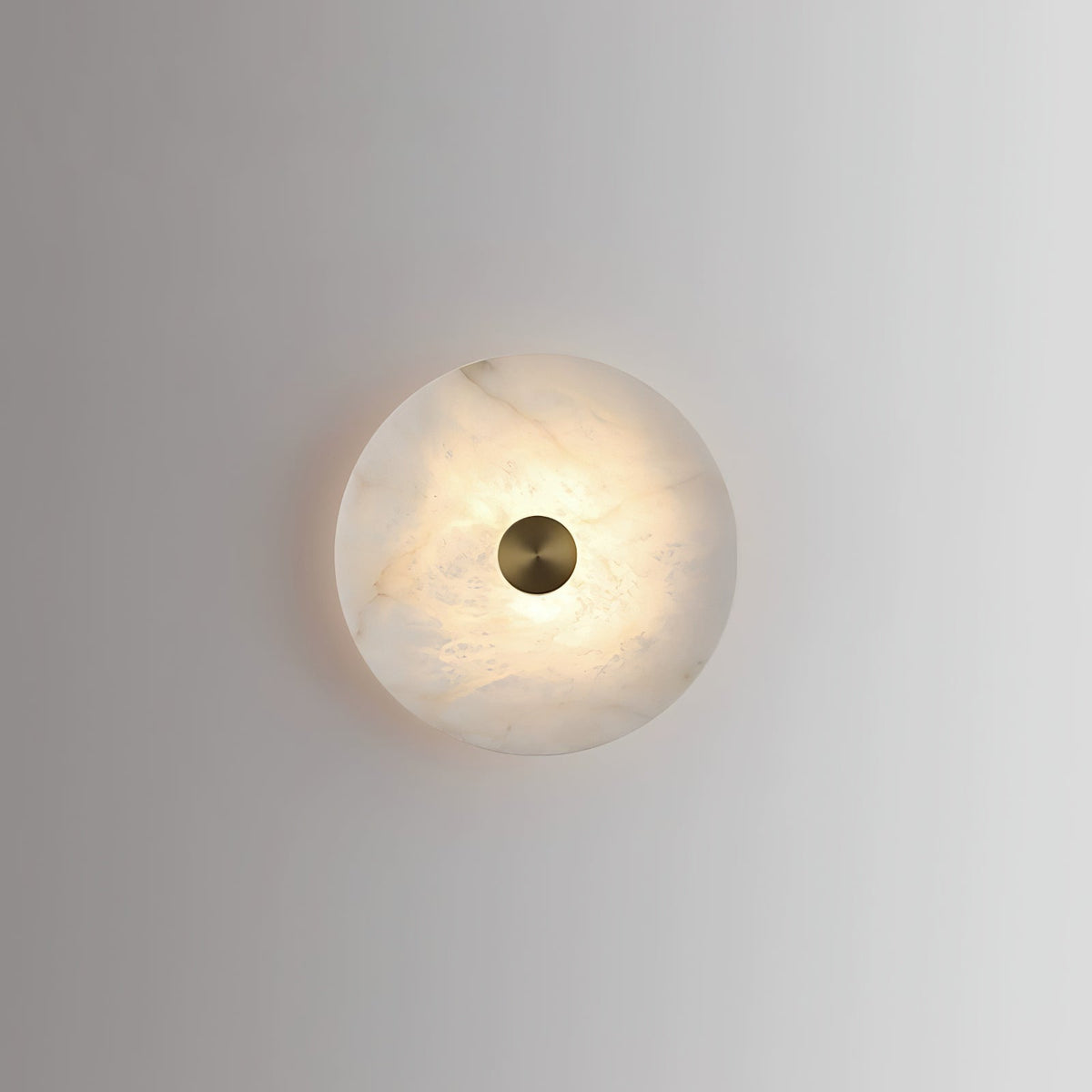 Selina minimalistisk taklampa i alabaster