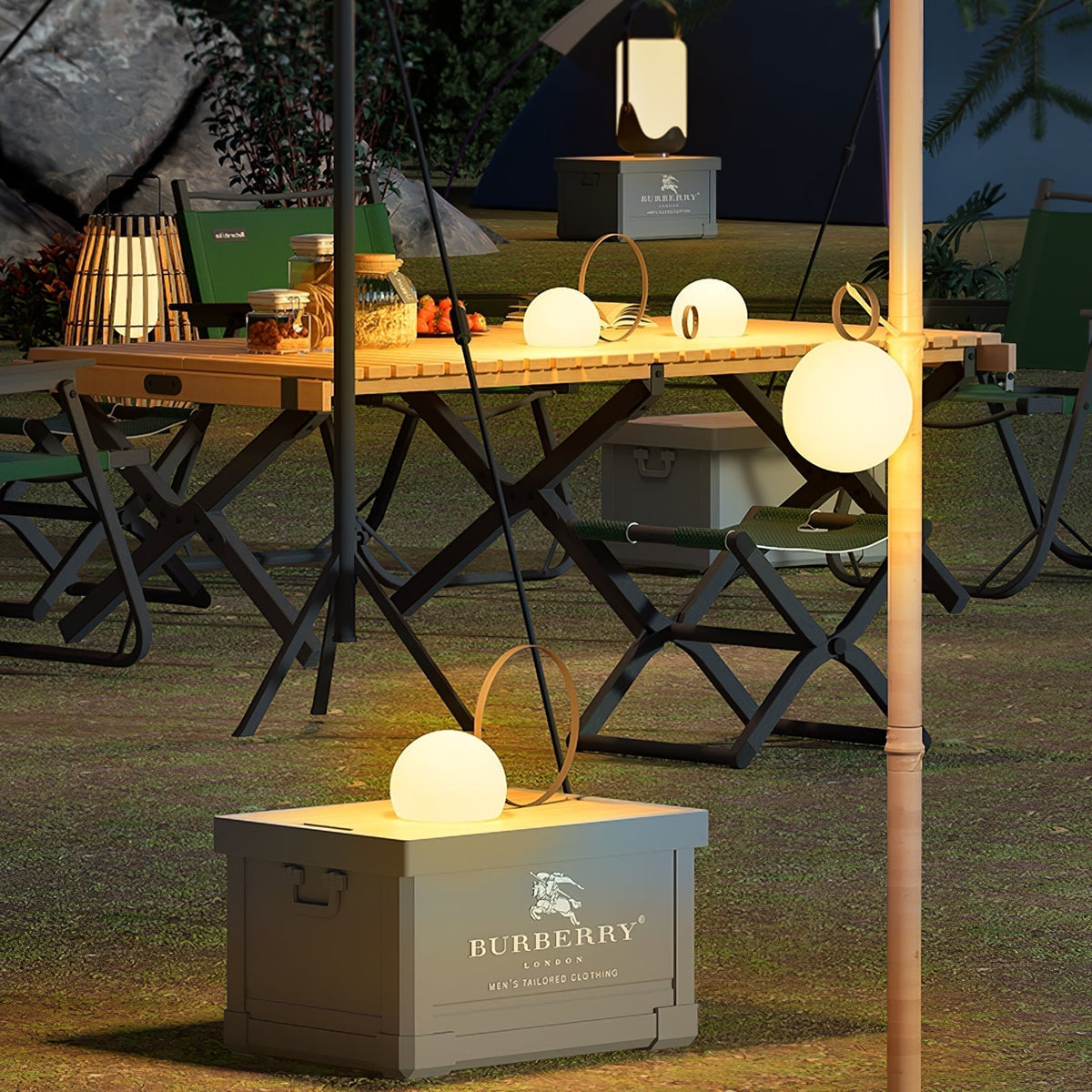 Cooper minimalistisk bordlampe