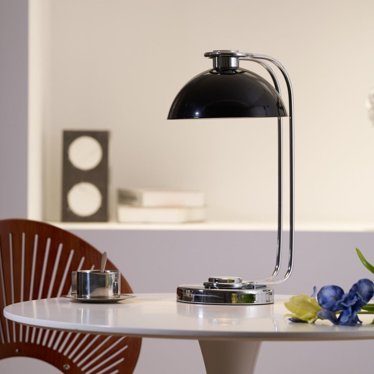 Candeeiro de mesa contemporâneo em acrílico Lucanella