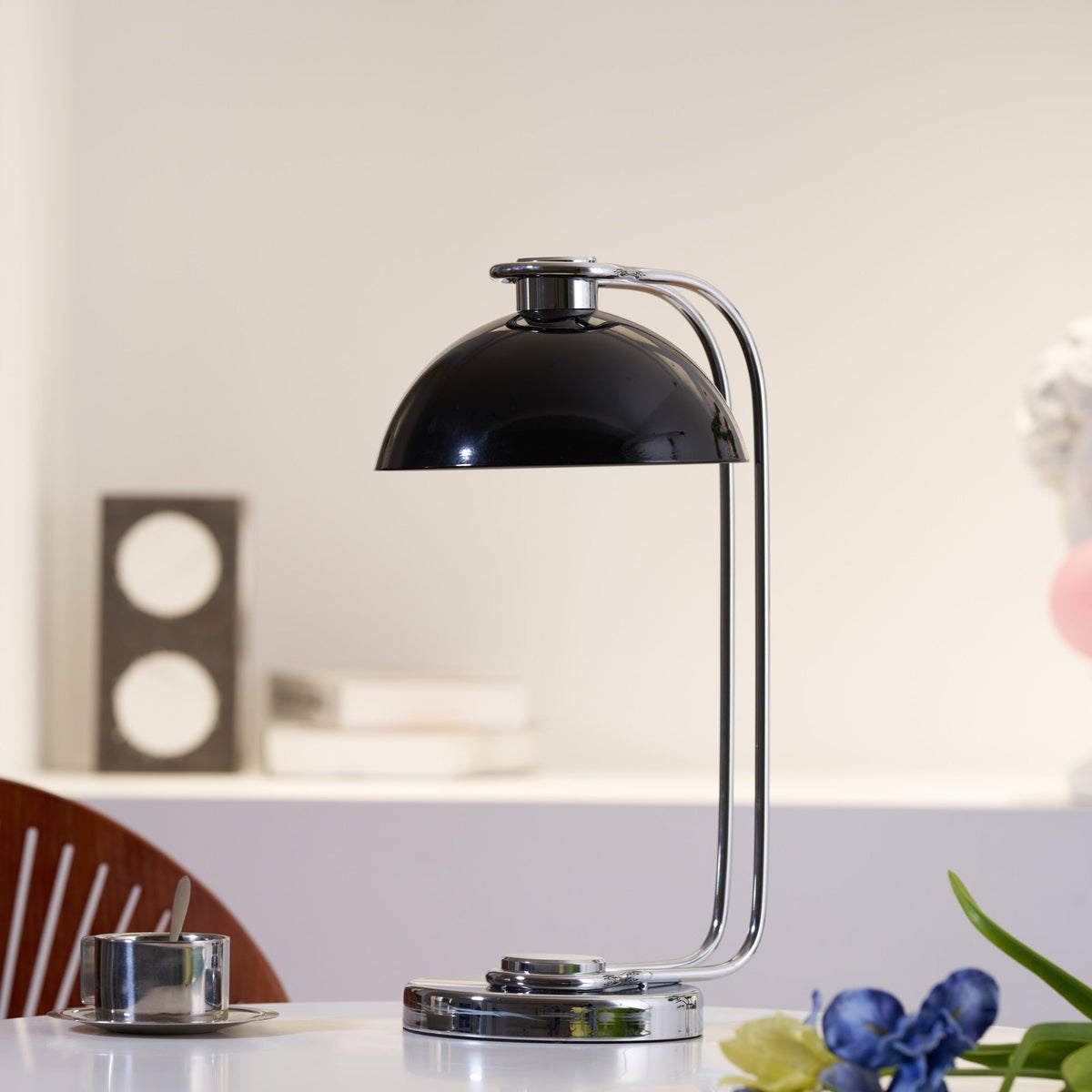 Candeeiro de mesa contemporâneo em acrílico Lucanella