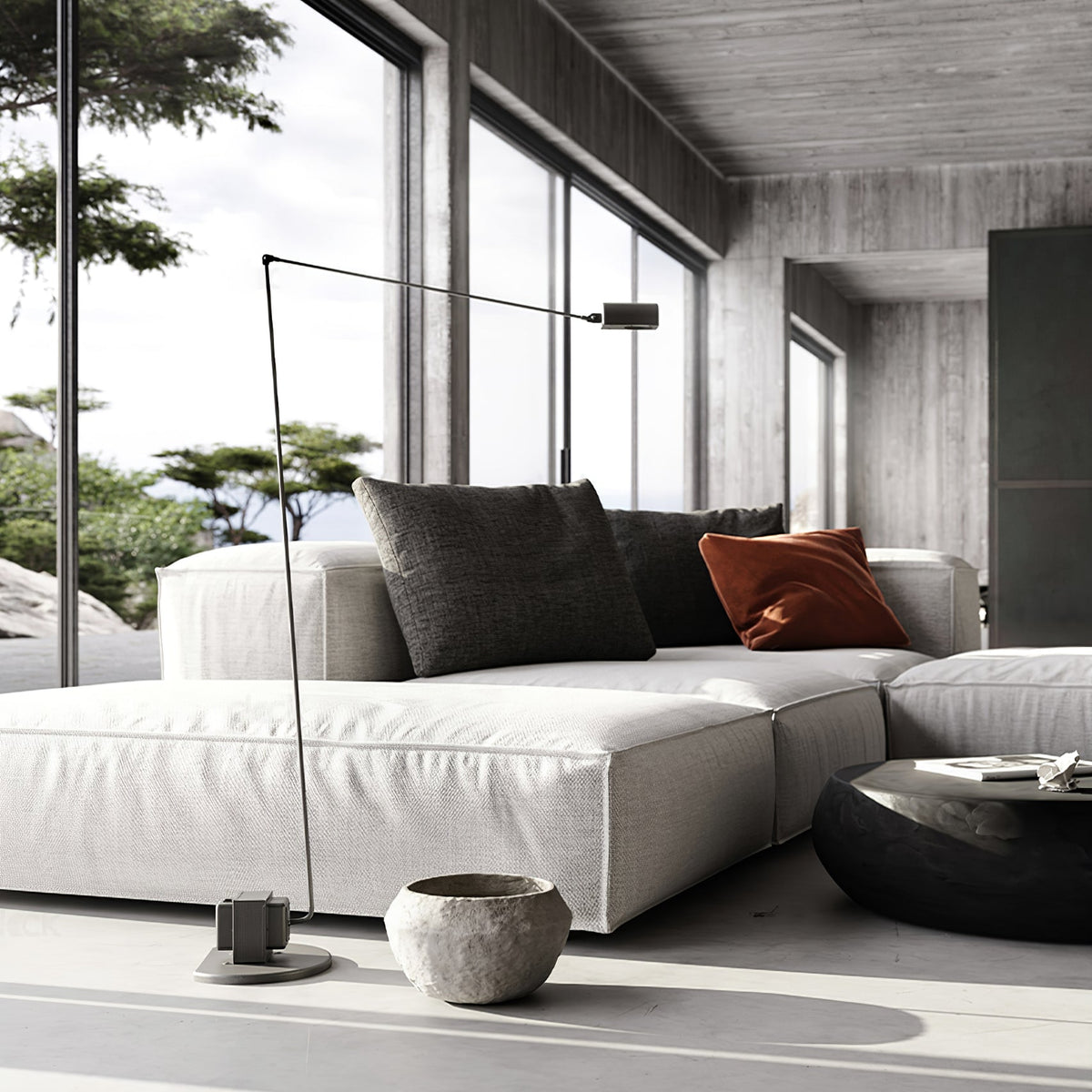 Nerilux justerbar gulvlampe