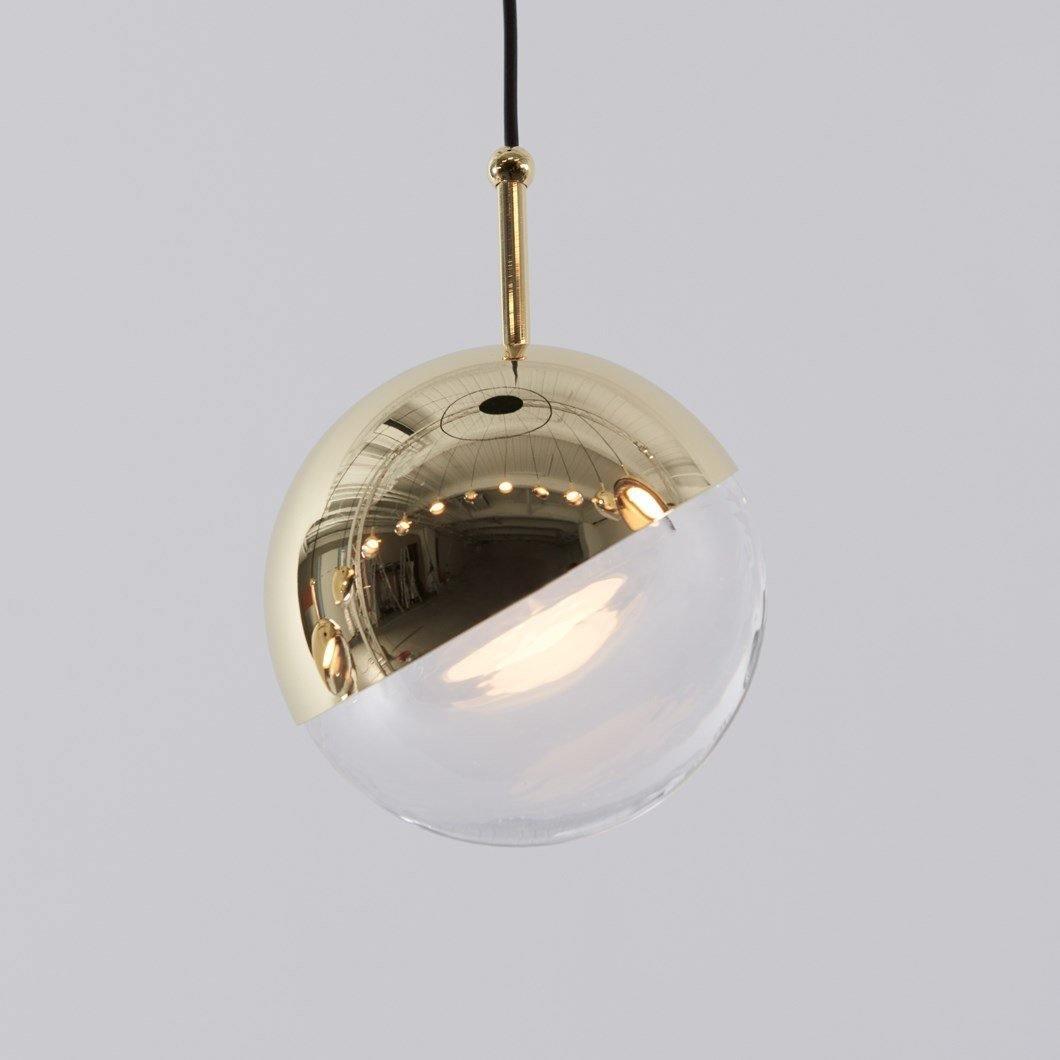 Zaneth minimalistisk pendellampe i stål og glas med flere ophæng til trappe