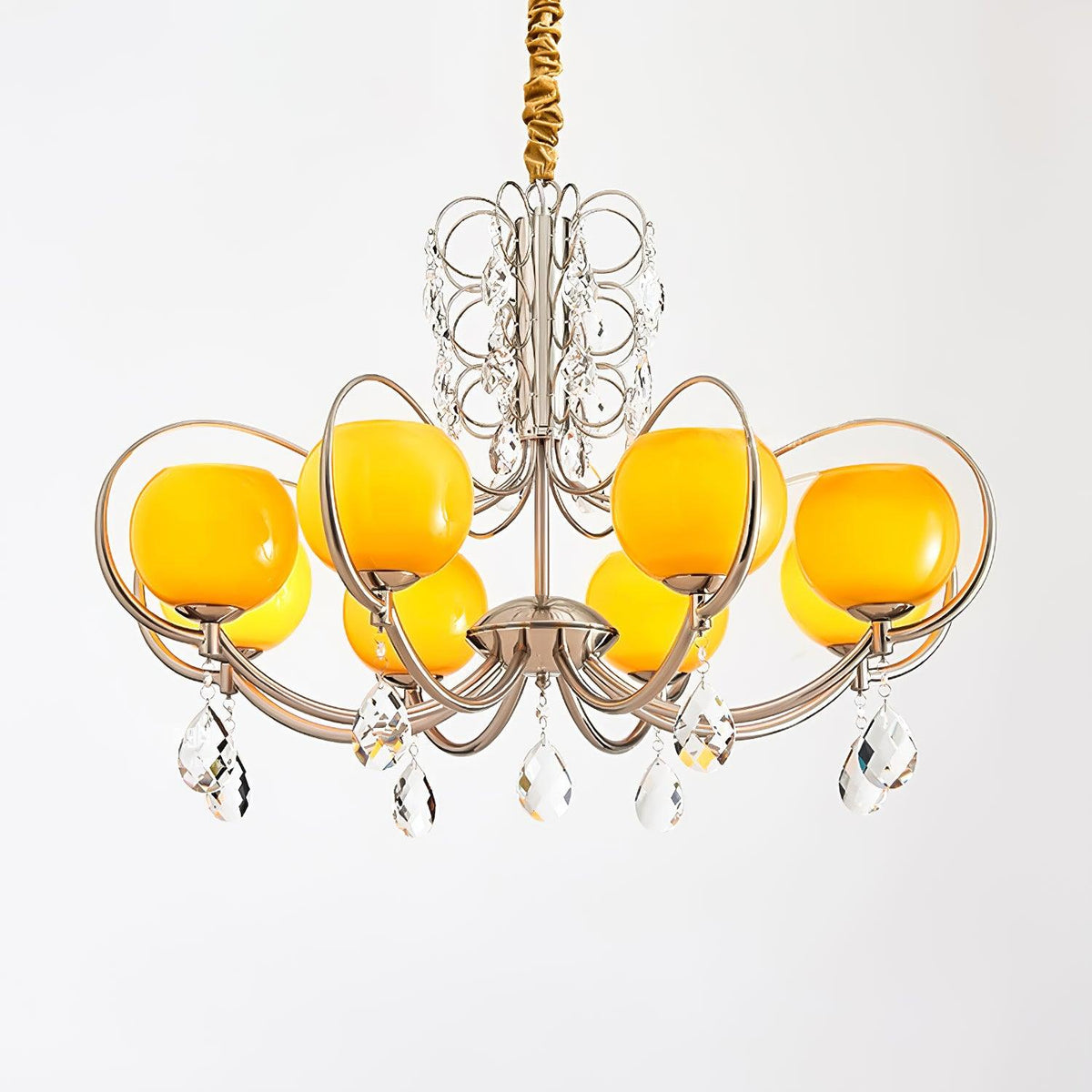 Celisine luksuslysekrone i glas