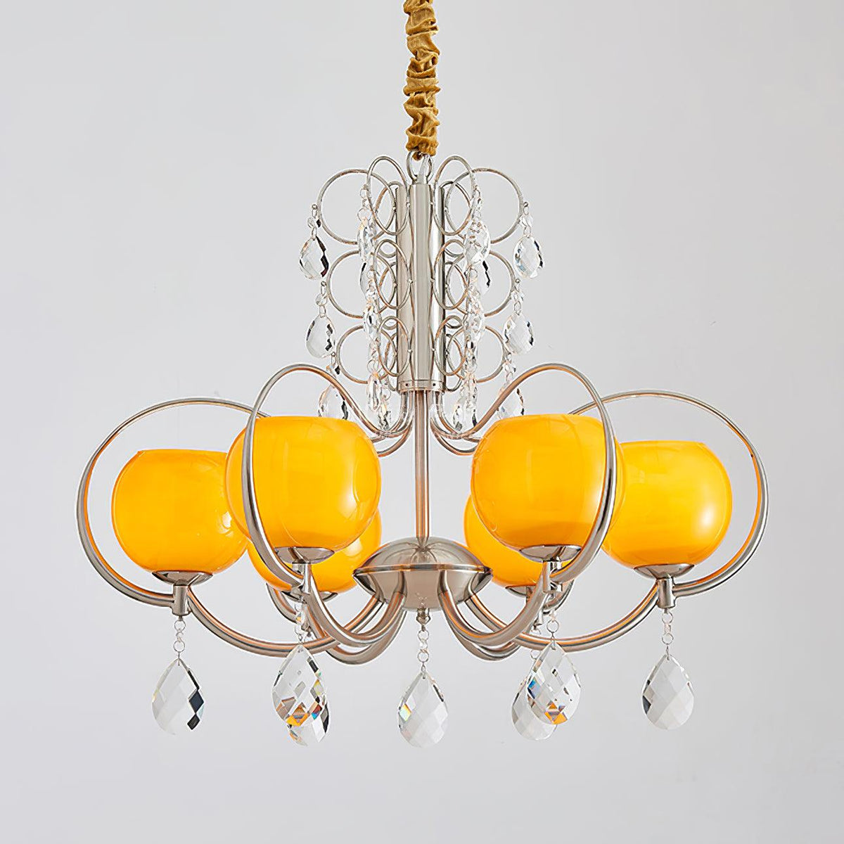 Celisine luksuslysekrone i glas