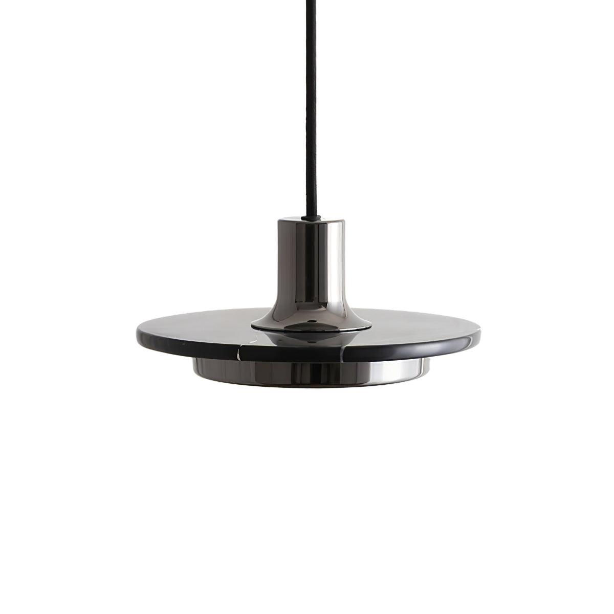 Bram modern pendellampa i marmor med dubbel cirkel