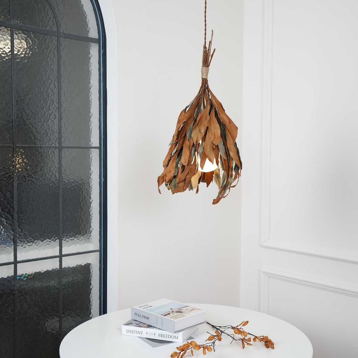 Candeeiro suspenso natural Lirien