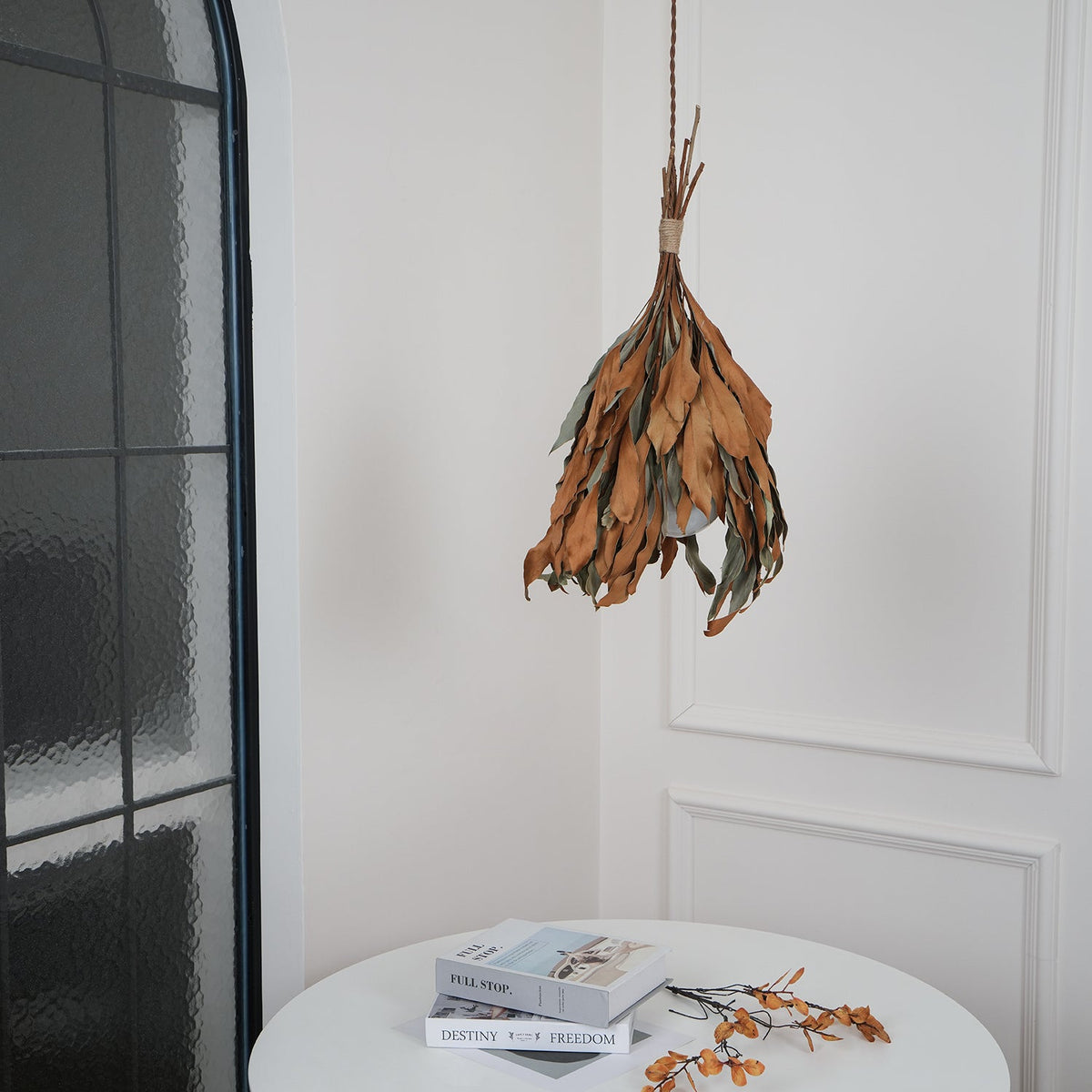 Candeeiro suspenso natural Lirien