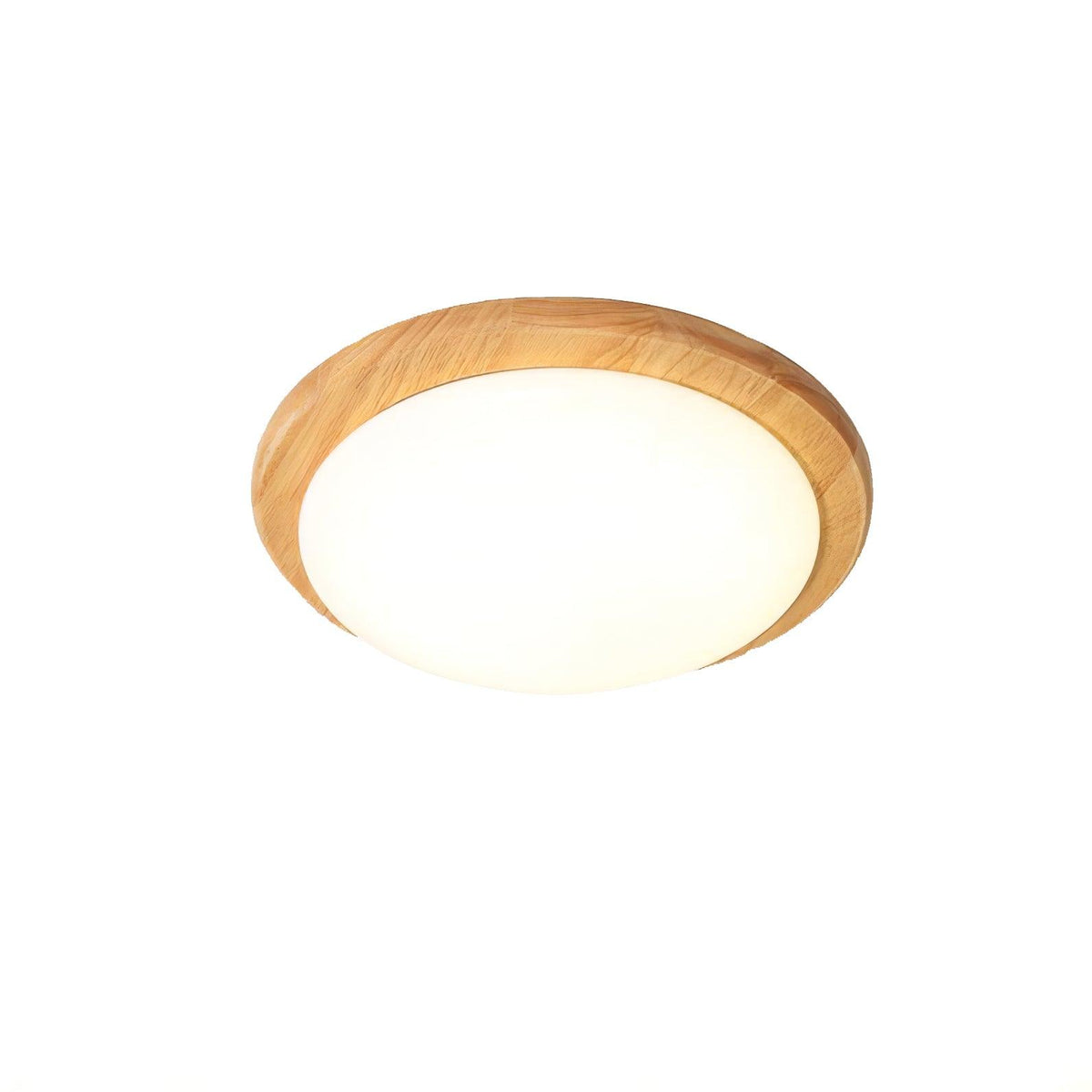 Myshae moderne minimalistisk trommeloftslampe i træ