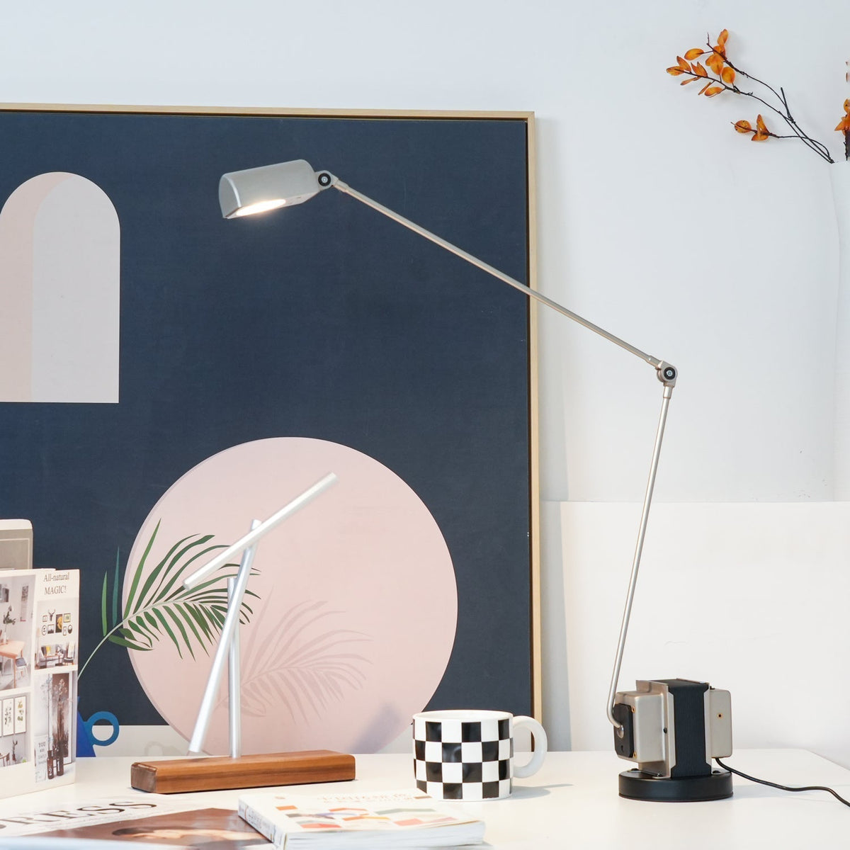 Orvyn minimalistisk bordlampe