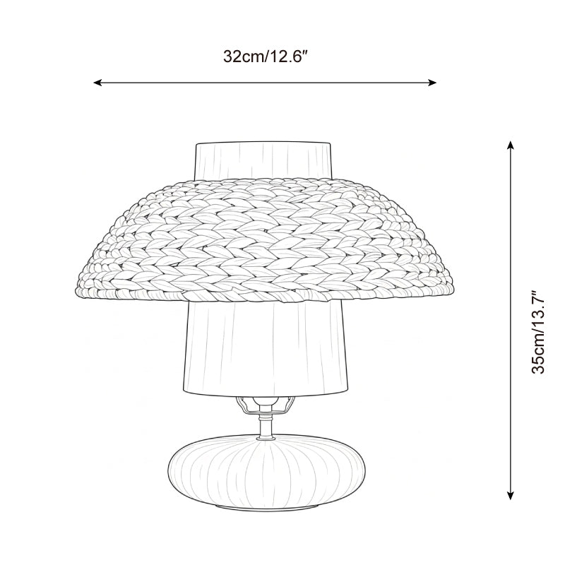 Brynna-bordlampe