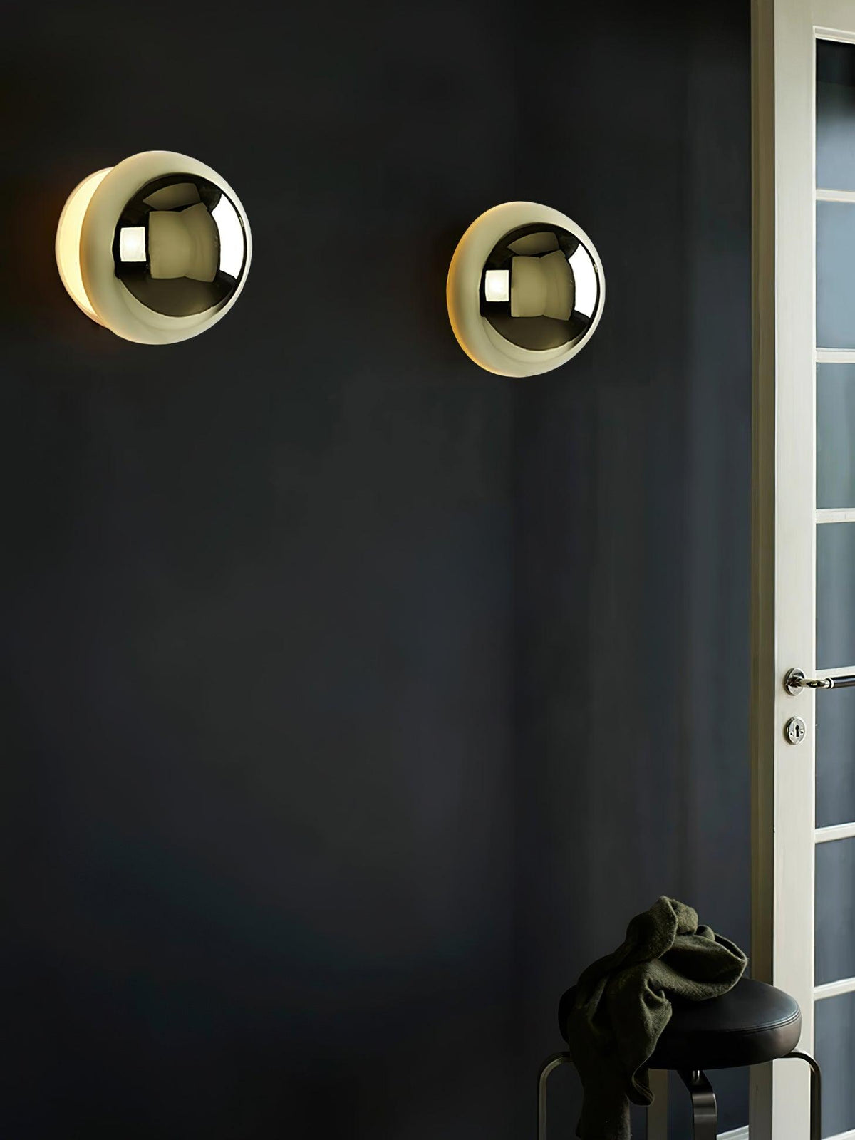 Virixy moderne minimalistisk kugleformet væglampe
