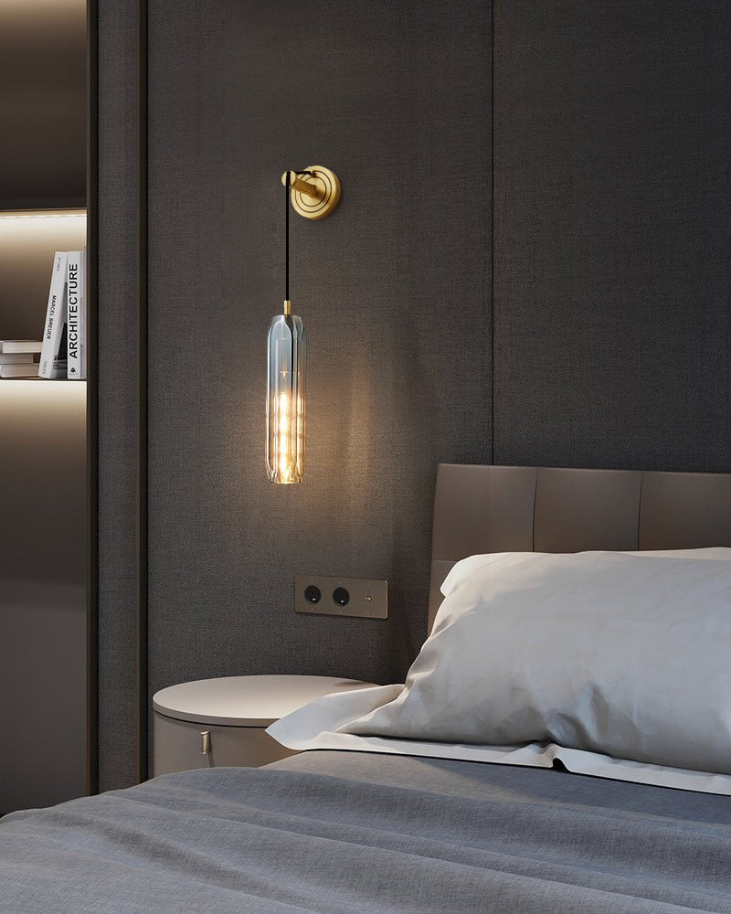 Zodorila modern minimalistisk serie kristallvägglampa