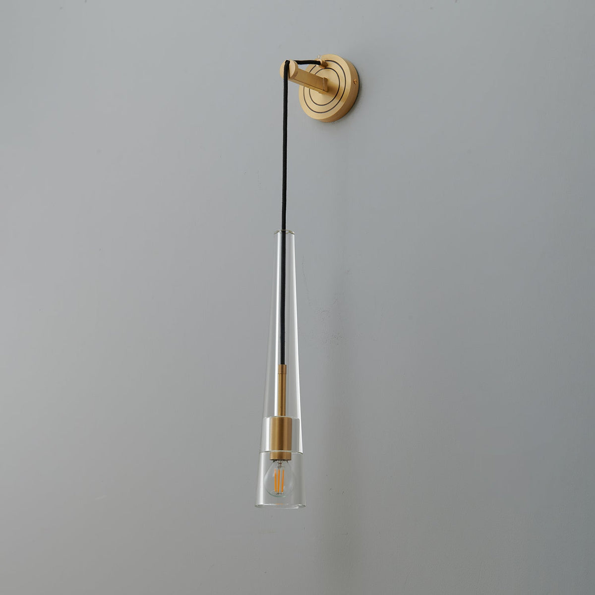 Zodorila modern minimalistisk serie kristallvägglampa