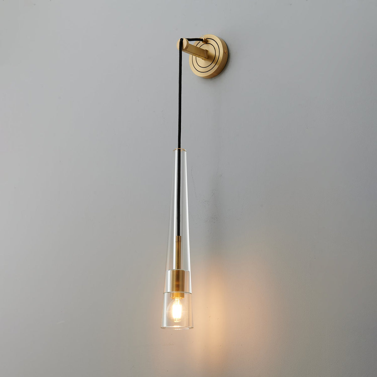 Zodorila modern minimalistisk serie kristallvägglampa