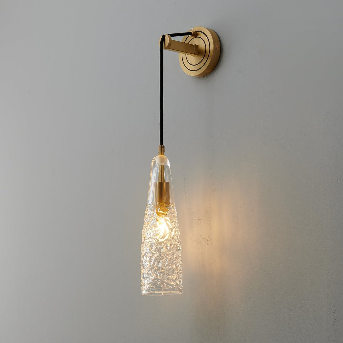 Zodorila modern minimalistisk serie kristallvägglampa