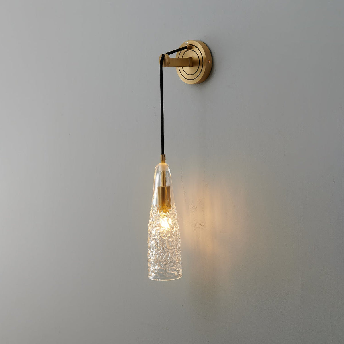 Zodorila modern minimalistisk serie kristallvägglampa