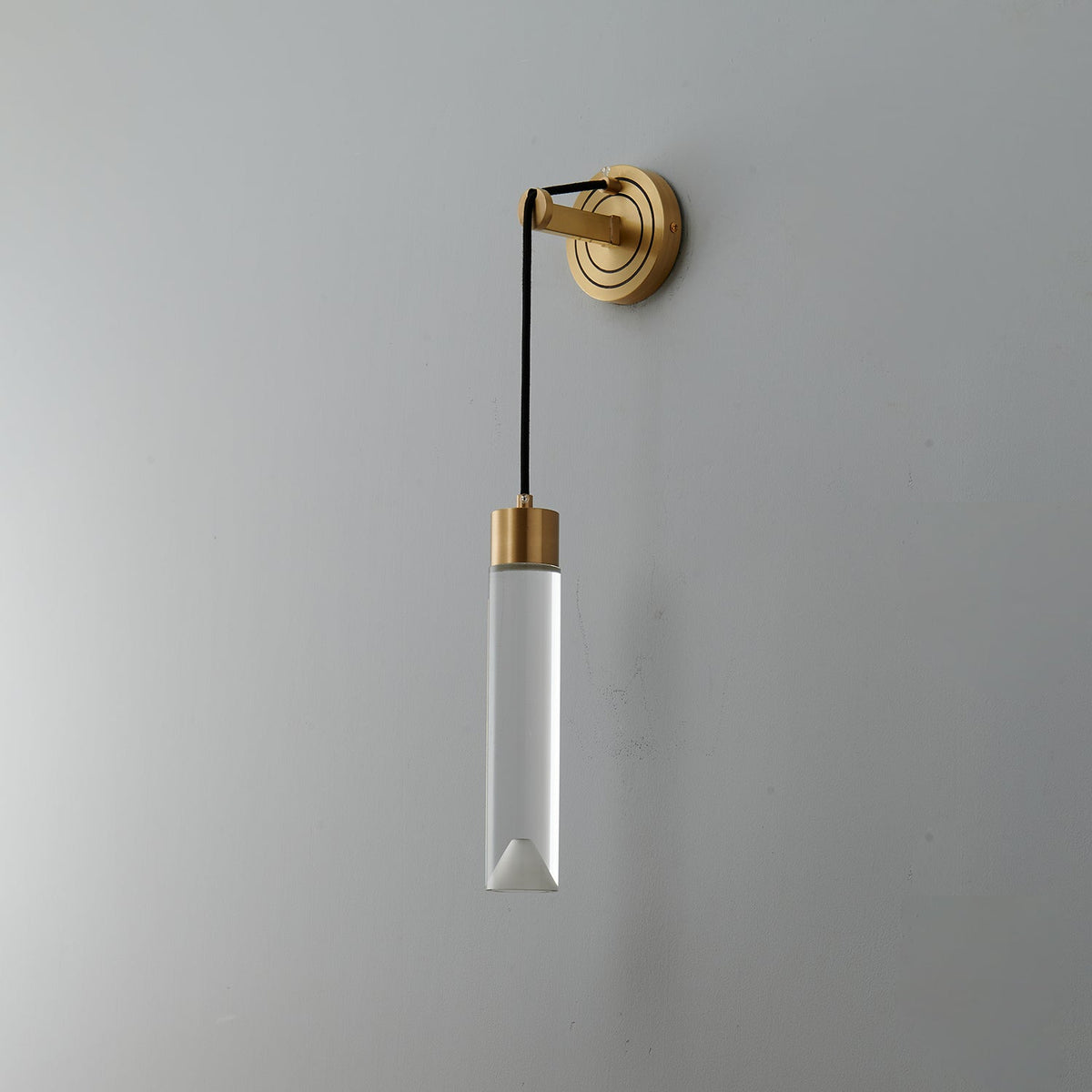 Zodorila modern minimalistisk serie kristallvägglampa