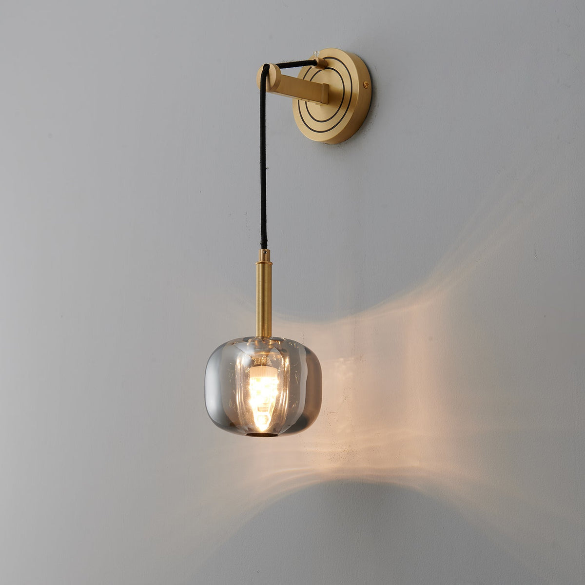 Zodorila modern minimalistisk serie kristallvägglampa