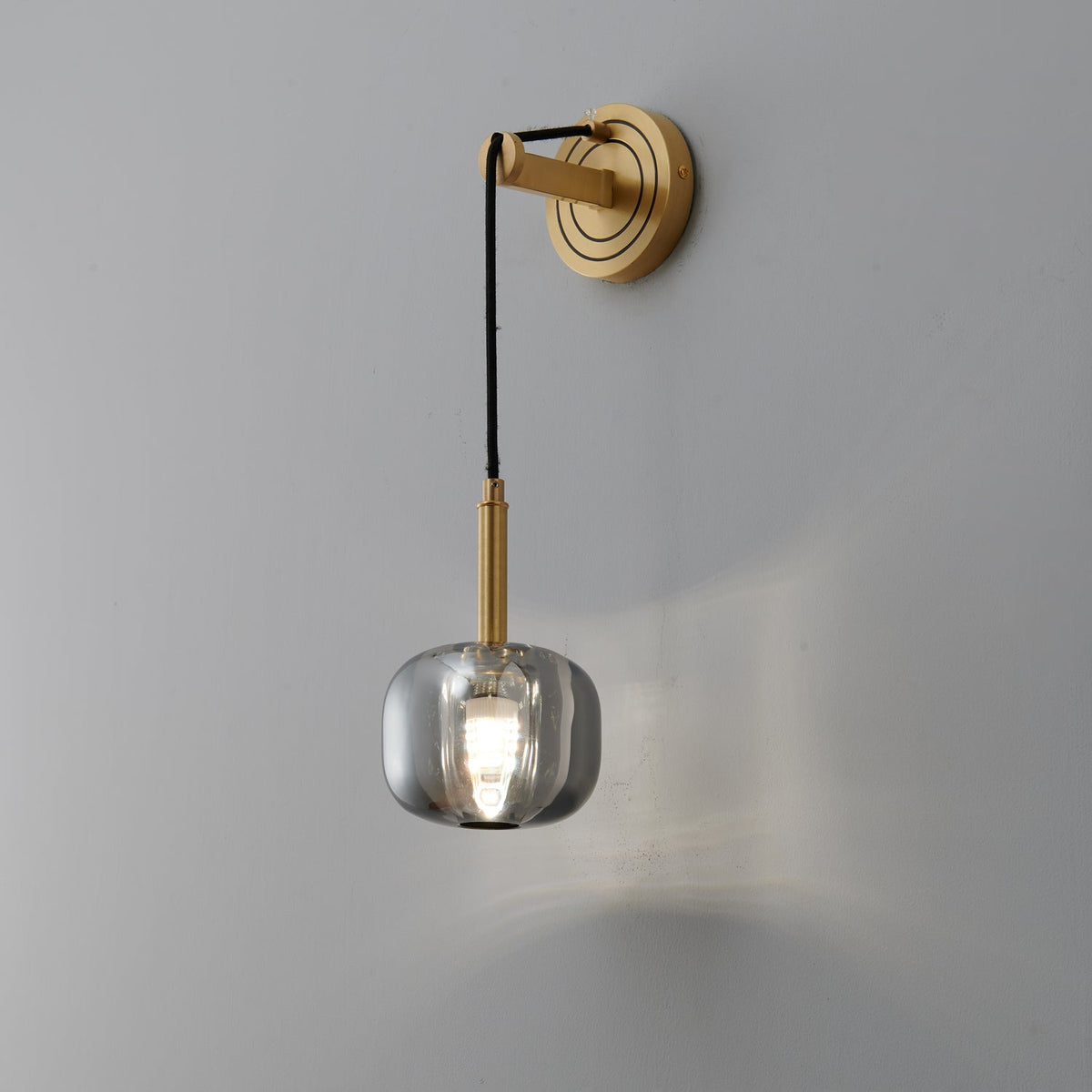 Zodorila modern minimalistisk serie kristallvägglampa