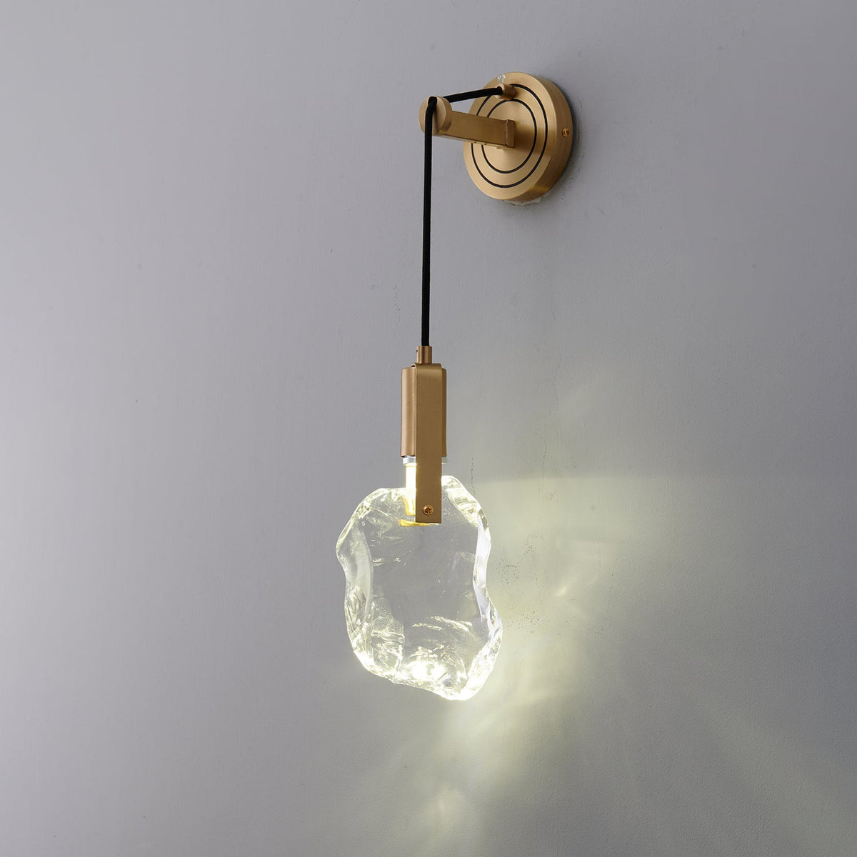 Zodorila modern minimalistisk serie kristallvägglampa